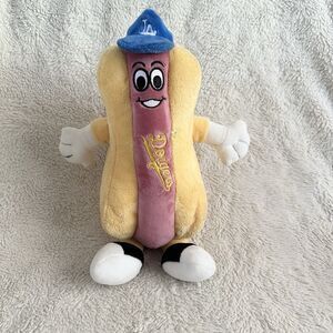 MLB Los Angeles Dodger Dog Hotdog 11" Plush Stuffed Animal Toy
